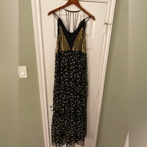 Anthropologie maxi dress
